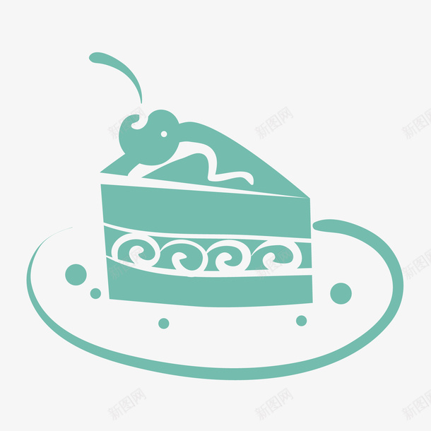 蛋糕装饰图ai免抠素材_新图网 https://ixintu.com 平面设计 装饰图案 蛋糕 甜点 装饰图 矢量图