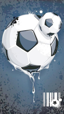 踢球抽象足球图案背景图背景