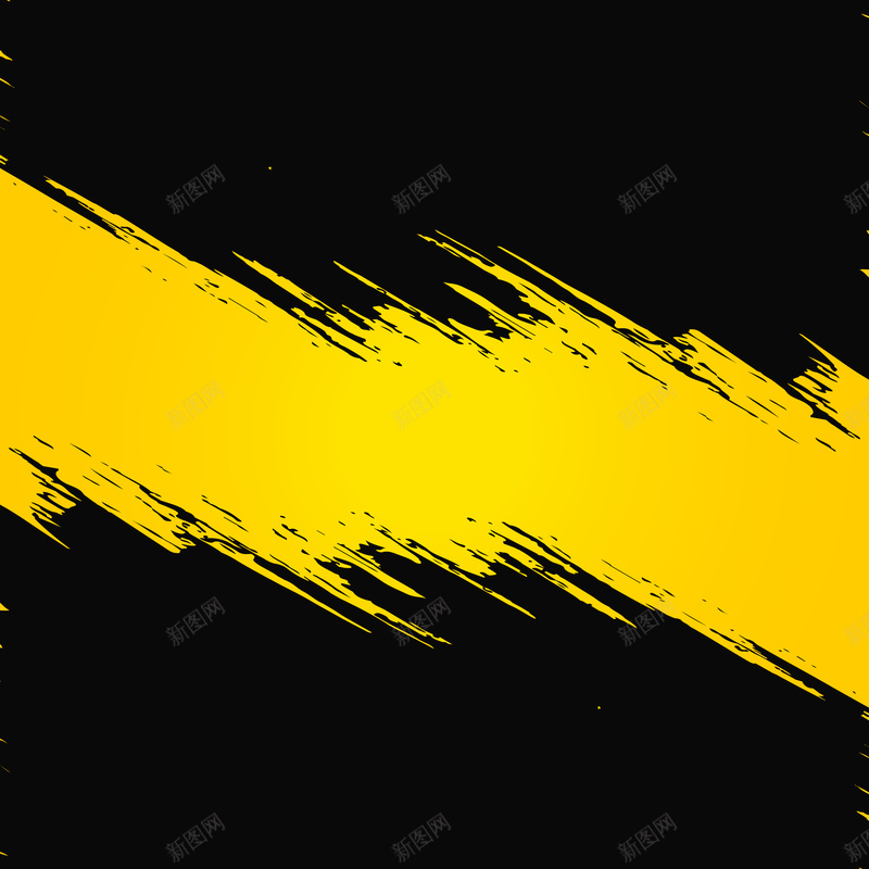 黄色喷绘背景eps设计背景_新图网 https://ixintu.com 黄色 笔触 纹理 banner开心 质感