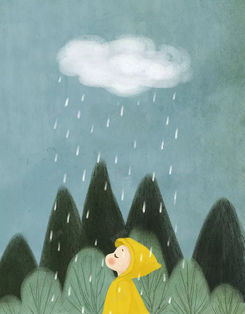 雨中漫步的小孩海报设计psd设计背景_新图网 https://ixintu.com 雨中 漫步 小孩 雨衣 黄色衣服 伞 手绘 步行 套鞋 野外