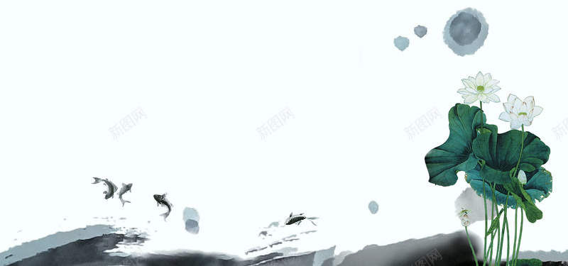 夏季中国风灰色传统海报背景jpg设计背景_新图网 https://ixintu.com 夏季 中国风 灰色 传统 海报 背景banner 荷花元素 水墨背景