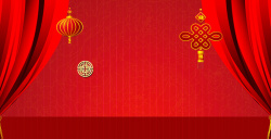 新年红布红色喜庆背景高清图片
