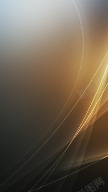 金色渐变H5背景背景