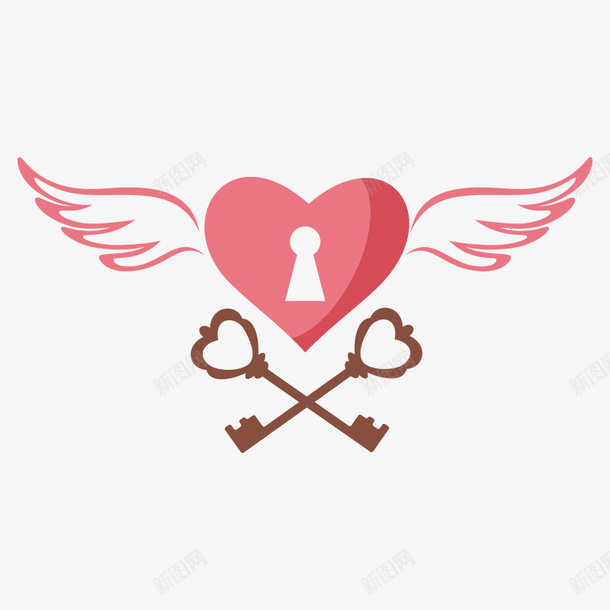 七夕节情人节png免抠素材_新图网 https://ixintu.com 七夕节 情人节 节日元素 爱心 爱心图案