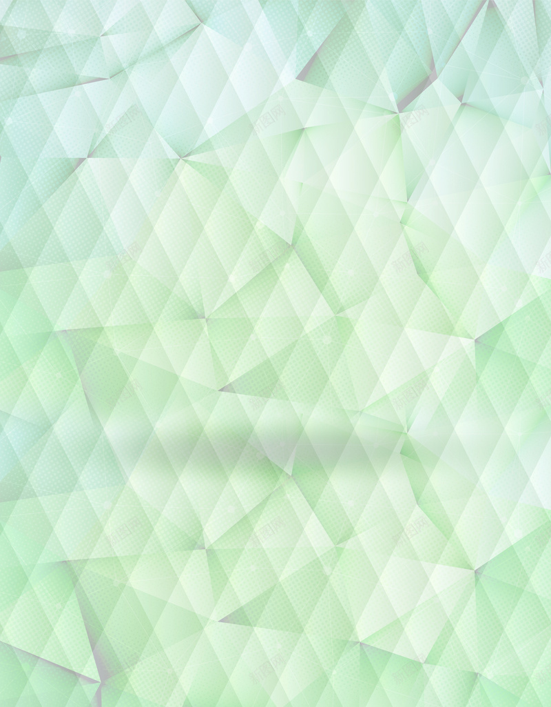 菱形折纸效果海报背景psd设计背景_新图网 https://ixintu.com 多边形 淡绿色 底纹 折纸 菱形 海报背景 元素 效果