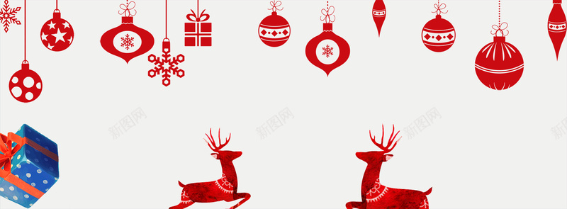 圣诞节麋鹿简约灰色bannerpsd设计背景_新图网 https://ixintu.com 圣诞快乐 圣诞狂欢 圣诞老人 圣诞树 圣诞节 圣诞海报 新年 圣诞元素 双蛋狂欢 元旦 元旦快乐 圣