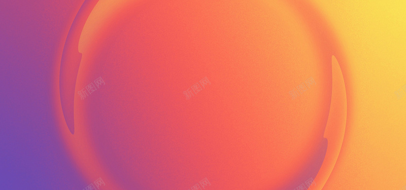 创意背景jpg设计背景_新图网 https://ixintu.com 海报banner 橙色 渐变 紫色 圆