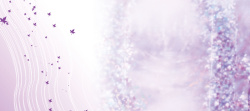 枫叶相册紫色背景高清图片