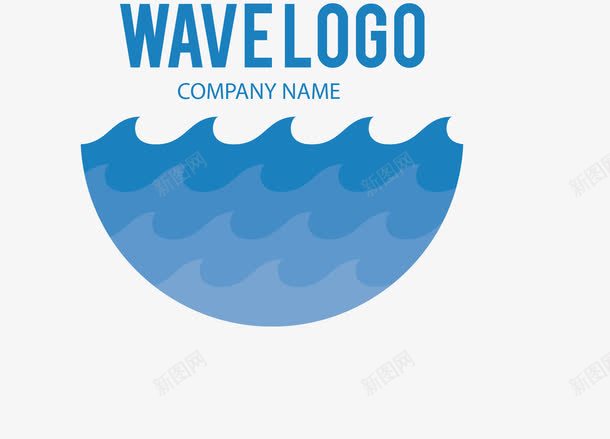 海面海浪元素logo设计png免抠素材_新图网 https://ixintu.com 海浪曲线 海浪线 波浪线 波浪曲线 蓝色线条 蓝色图标 标识logo设计 海面水面 海浪logo