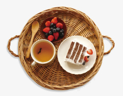 美食野餐小蛋糕下午茶高清图片