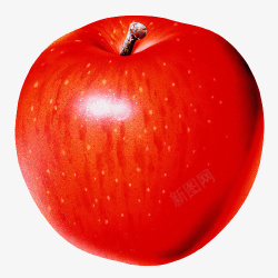 红色一颗苹果素材
