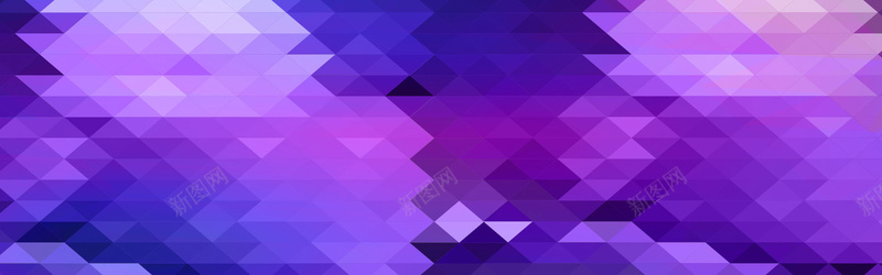紫色炫酷立体几何光束背景banner背景