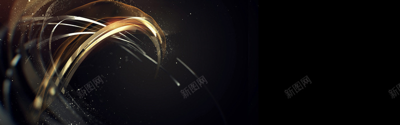 金色炫彩背景背景