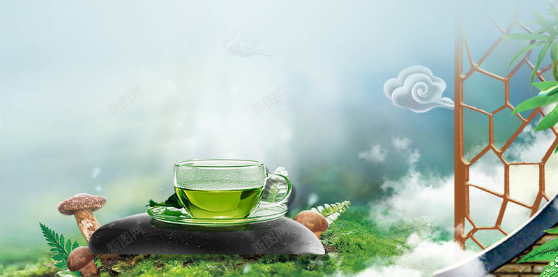 茶叶喝茶背景jpg设计背景_新图网 https://ixintu.com 品茶 喝茶 花瓣 茶 飘着的花瓣