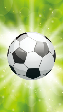 踢球绿色背景足球图案背景图背景