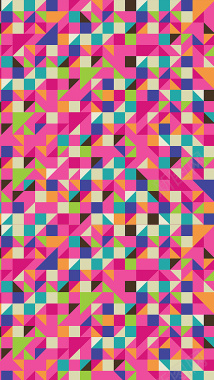 五彩缤纷的方块格子H5背景背景