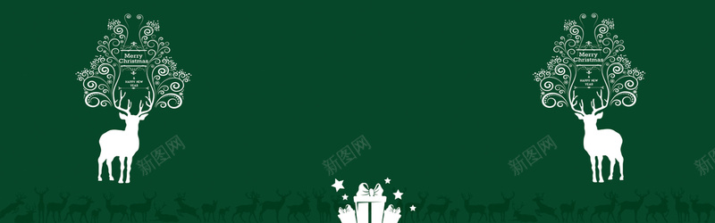 圣诞海报psd设计背景_新图网 https://ixintu.com 绿色背景 麋鹿 圣诞 圣诞活动 圣诞节 圣诞节海报 圣诞元旦 圣诞元素 双旦 双蛋 淘宝海报 元旦 海报banner 卡通 童趣 手绘