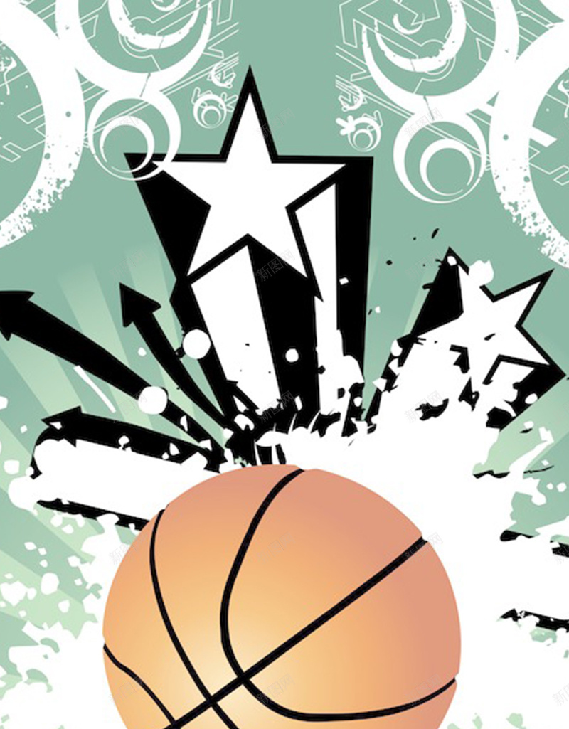 质感篮球元素背景图jpg设计背景_新图网 https://ixintu.com 篮球 纹理 背景图 五星 打球 质感