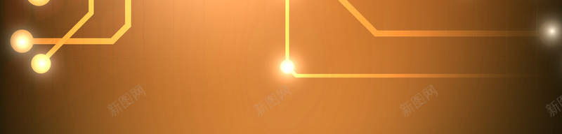 橙色光感电路背景psd设计背景_新图网 https://ixintu.com 兴奋 科技 科幻 商务 橙色电路展板