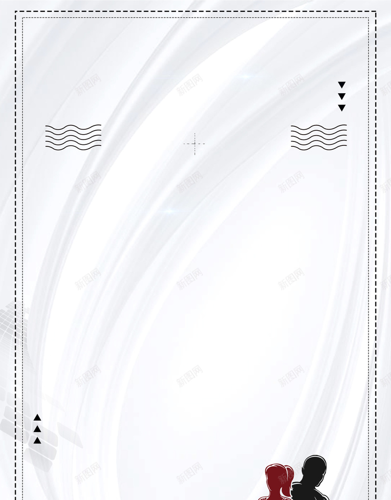 简约边框健身平面广告psd设计背景_新图网 https://ixintu.com 简约背景 简约边框 健身 插画 边框 平面广告 虚线 动感