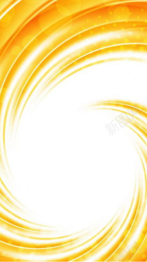 金色质感圆形漩涡H5背景背景