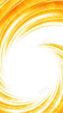 圆形旋转金色质感圆形漩涡H5背景高清图片