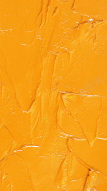 橙色颜料质感H5背景背景