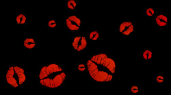 浪漫嘴唇嘴唇的性感情人节背景素材高清图片