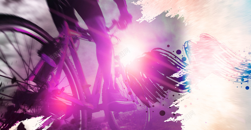 梦幻自行车紫色背景素材psd设计背景_新图网 https://ixintu.com 自行车 梦幻 紫色 背景 骑行 运动 健身 健康 光芒 闪耀 线条 色彩