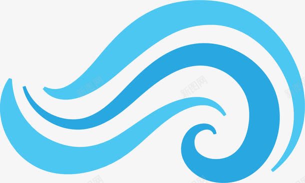海面海浪曲线png免抠素材_新图网 https://ixintu.com 海浪曲线 海浪线 波浪线 波浪曲线 蓝色线条 蓝色图标 标识logo设计 海面 水面 海浪logo