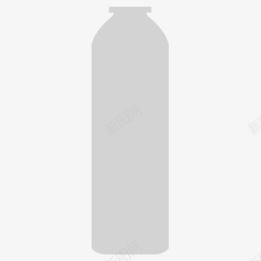灰色瓶子图标