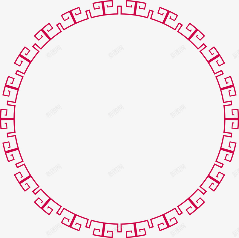 中国风古风简约中式花纹国潮png免抠素材_新图网 https://ixintu.com 中国 国风 古风 简约 中式 花纹 边框 装饰