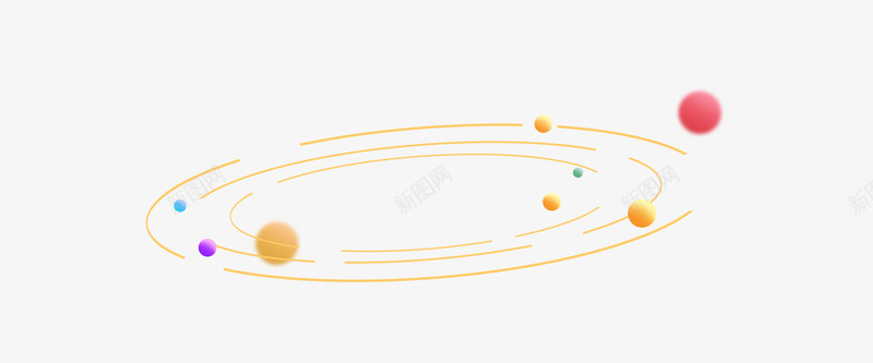 星球几何图案png免抠素材_新图网 https://ixintu.com 星球 几何 图案