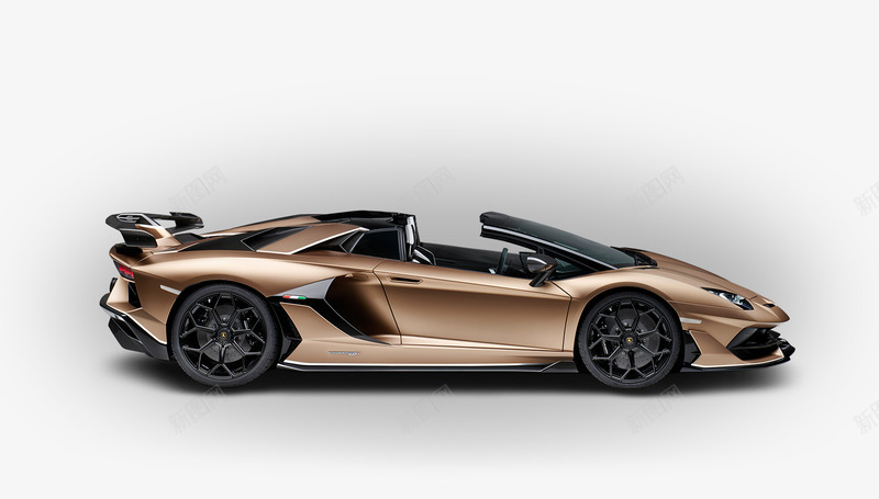 Lamborghini Aventador SVJ 敞篷版汽车png免抠素材_新图网 https://ixintu.com 敞篷 汽车