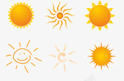 Sun Rays Summer Sunbeam Radiation EisRays点缀素材