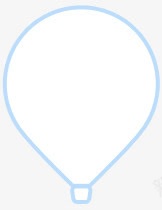 卡通蓝色线条热气球图标海报背景png免抠素材_新图网 https://ixintu.com 卡通 蓝色 线条 热气球 图标 海报 背景
