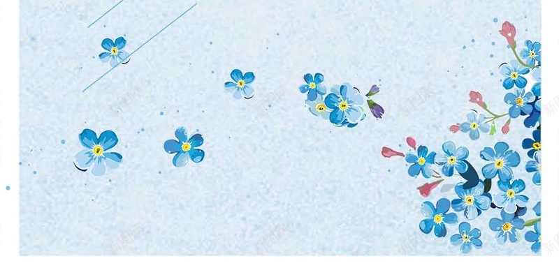 618促销手绘花卉商业H5背景素材psd设计背景_新图网 https://ixintu.com 618 年中大促 购物 有礼 促销 手绘 花卉 商业H5背景素材 蓝色
