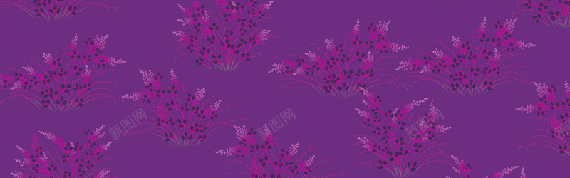 紫色花卉背景背景