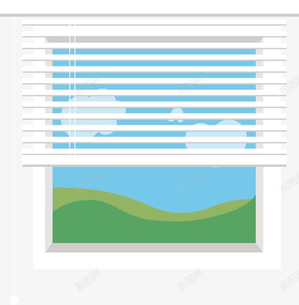 卡通手绘矢量百叶窗png免抠素材_新图网 https://ixintu.com 卡通 手绘 百叶窗 百叶窗图案 矢量图案 窗户 装饰图案
