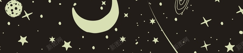宇宙儿童黑色卡通太空星球背景jpg设计背景_新图网 https://ixintu.com 儿童用品促销 卡通太空 大气宇宙 黑色背景 星球 月亮 简约背景 psd分层
