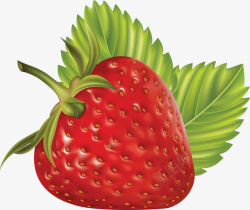立体草莓水果图片素材