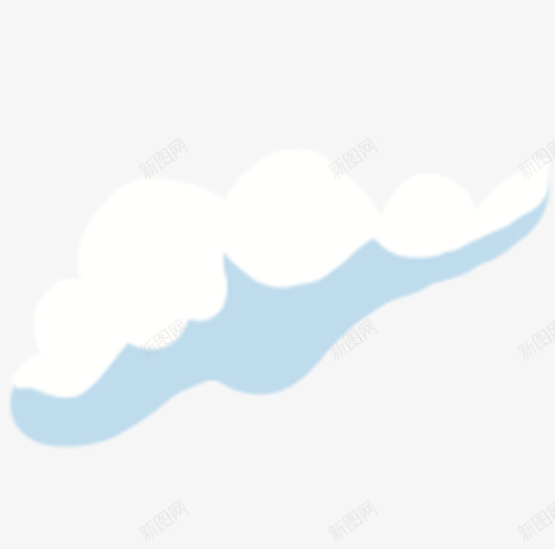 天上飘浮的云png免抠素材_新图网 https://ixintu.com 云 漂浮物 白色 小朵云