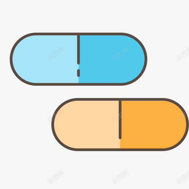 彩绘线条药品png免抠素材_新图网 https://ixintu.com 医疗 图标 彩绘 彩绘线条药品 手绘 插画 胶囊 药品 药品封面
