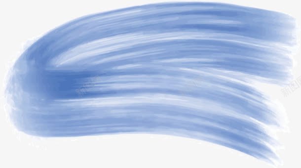 蓝色水彩笔刷png免抠素材_新图网 https://ixintu.com 矢量png 笔刷 蓝色笔刷 水彩笔刷 粉刷 粉刷效果