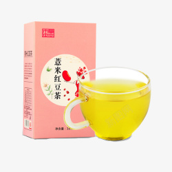 薏米茶平面广告设计素材