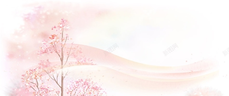 手绘粉色树木背景jpg设计背景_新图网 https://ixintu.com 手绘 树木 粉红 粉色 线条 详情页海报 卡通 童趣