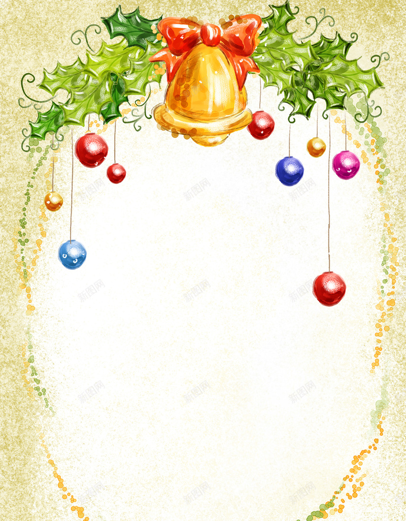 圣诞清新主题海报jpg设计背景_新图网 https://ixintu.com 海报背景 圣诞节 元旦 冬天 暖冬 促销海报 商业海报 卡通 童趣 手绘