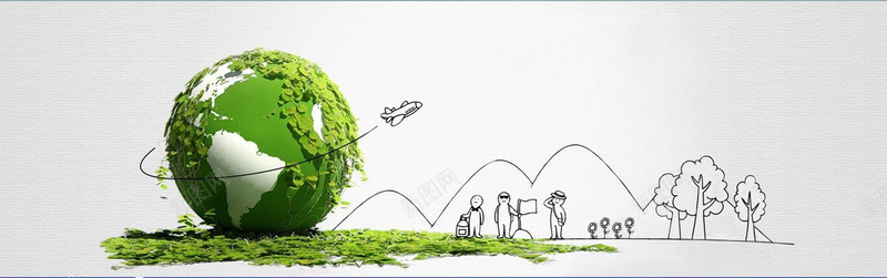 地球环保绿色简笔画jpg设计背景_新图网 https://ixintu.com 海报banner 卡通 手绘 童趣 地球环保绿色简笔画