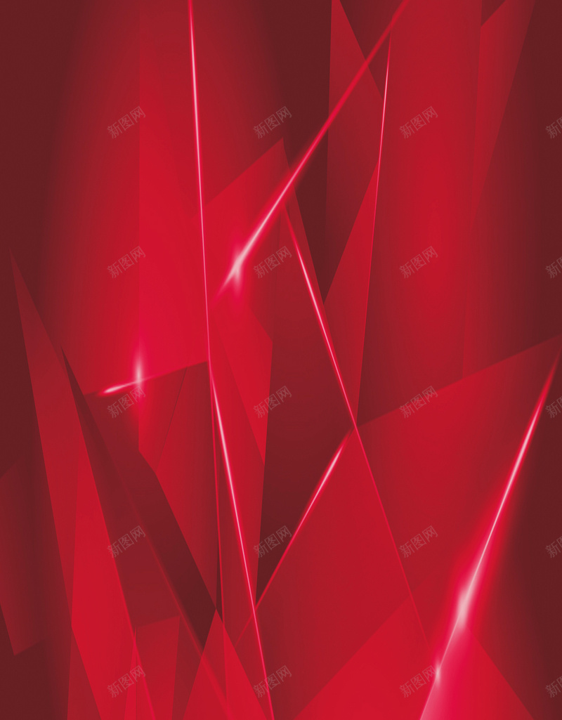 几何渐变红色H5背景jpg设计背景_新图网 https://ixintu.com 红色背景 光斑 几何 渐变 线条 三角形 红色 H5背景
