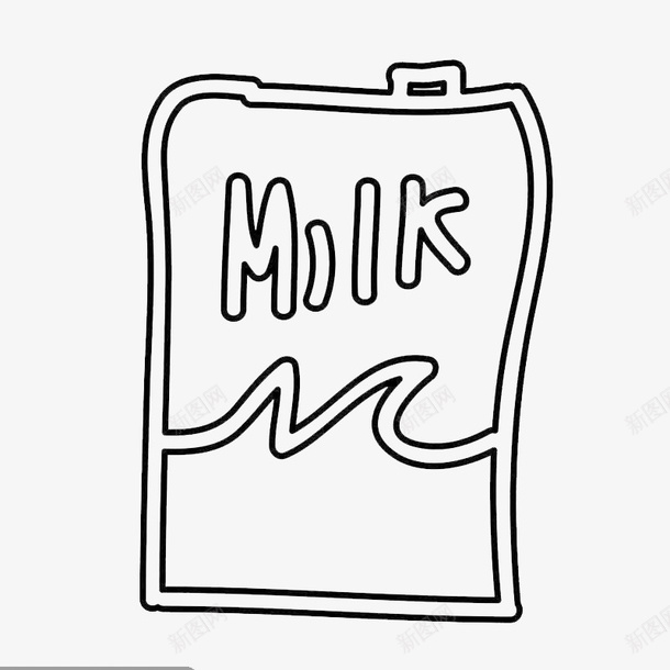 简易手绘平面牛奶盒png免抠素材_新图网 https://ixintu.com 平面牛奶盒 milk 手绘简笔画 手绘卡通 牛奶 乳制品 包装盒 牛奶包装 盒子 手绘牛奶盒